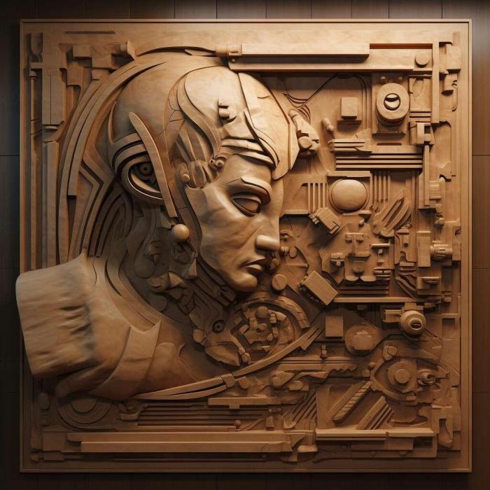 نموذج ثلاثي الأبعاد لآلة CNC 3D Art 